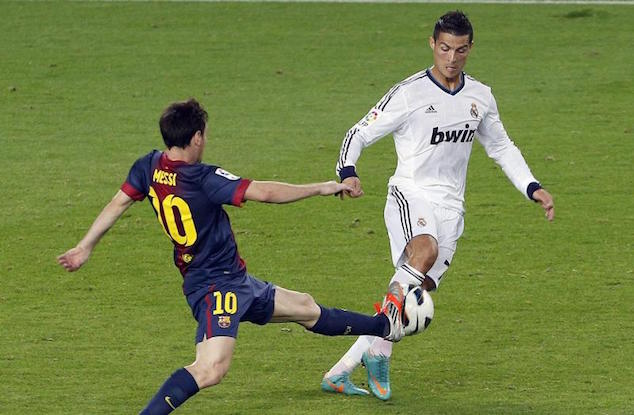 Messi vs Cristiano in 2012